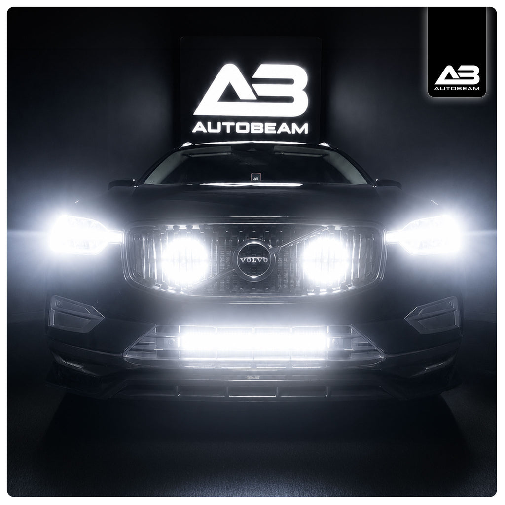 LED Work light | DRL + Quad-row | 7"