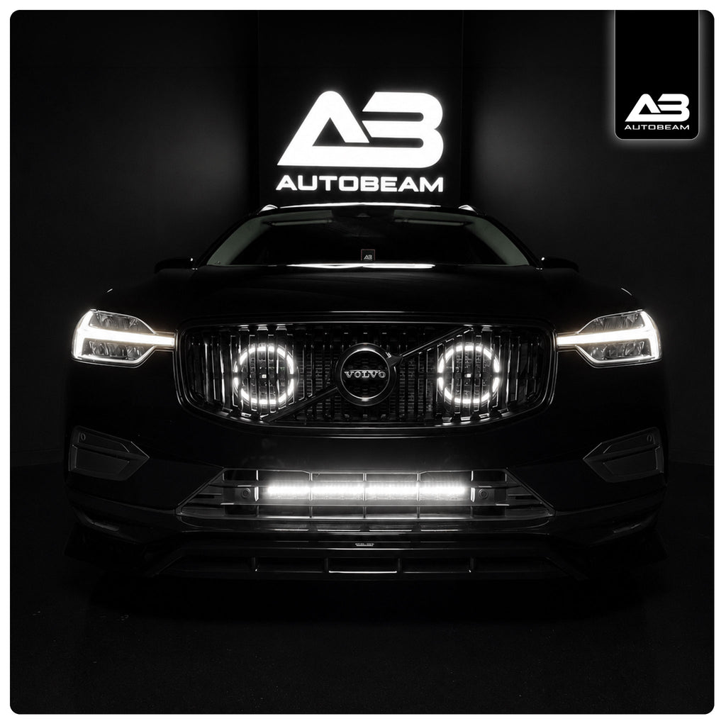 LED Work light | DRL + Quad-row | 7"