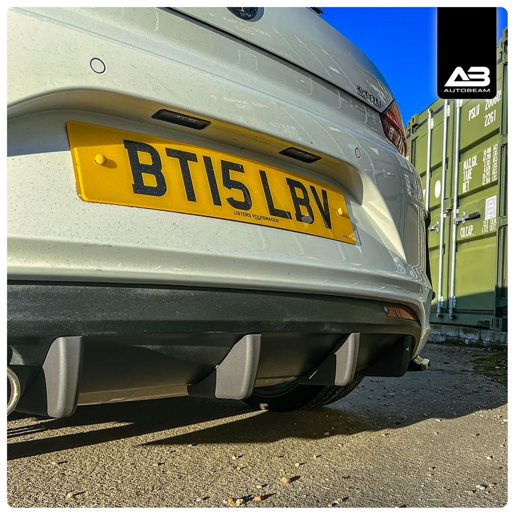 5 REAR DIFFUSER FINS | SCIROCCO MK3.5 R-LINE