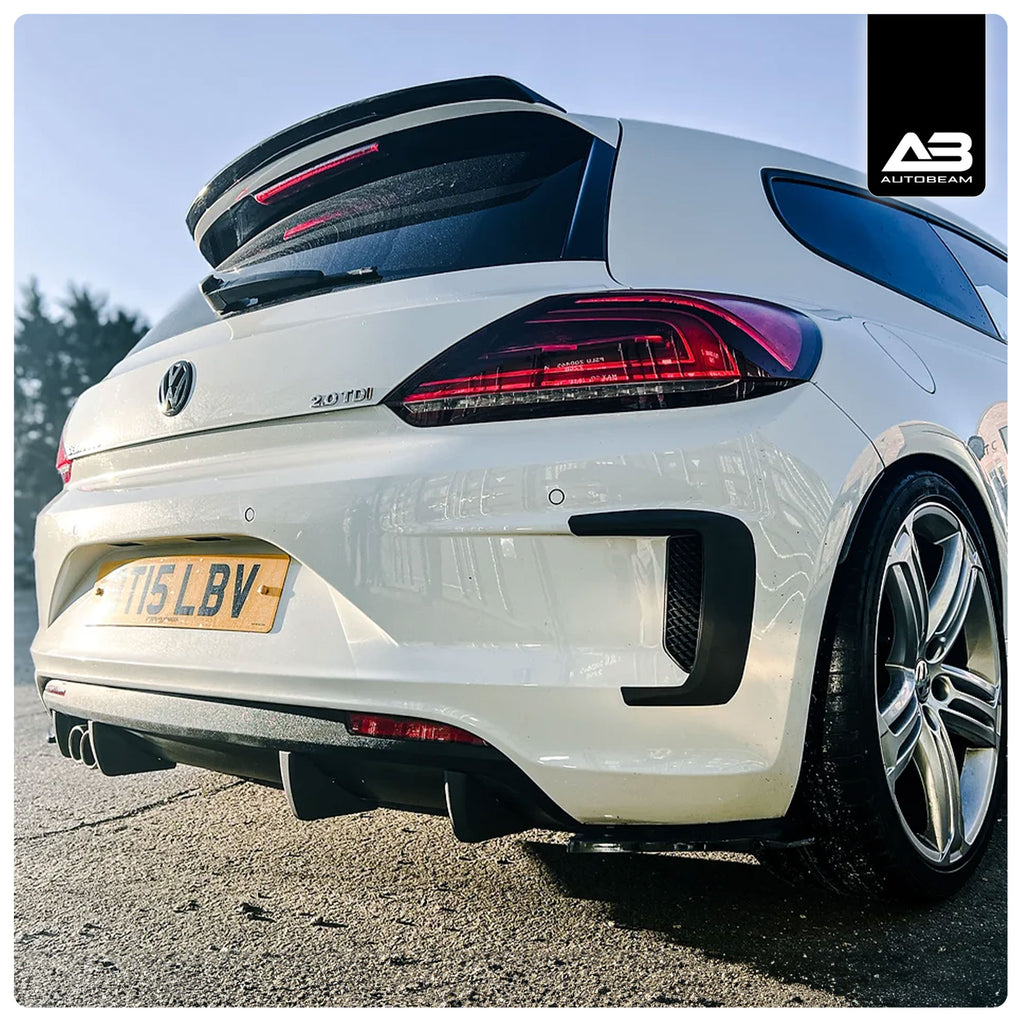 4 REAR DIFFUSER FINS | SCIROCCO MK3.5 R-LINE