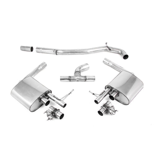 Volkswagen Arteon 2.0TSI 280PS 4Motion (Non OPF/GPF Vehicles Only) 2017-2019 Cat-back Exhaust - Non-Resonated Valved