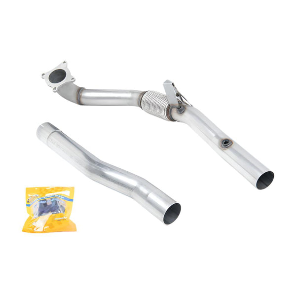 Volkswagen Beetle 2.0 TSI (A5 Chassis) 2011-2015 Large-bore Downpipe and De-cat Exhaust - Must be fitted with Milltek Sport cat-back system Volkswagen Beetle 2.0 TSI (A5 Chassis) 2011-2015 Large-bore Downpipe and De-cat Exhaust - Must be fitted with Milltek Sport cat-back system