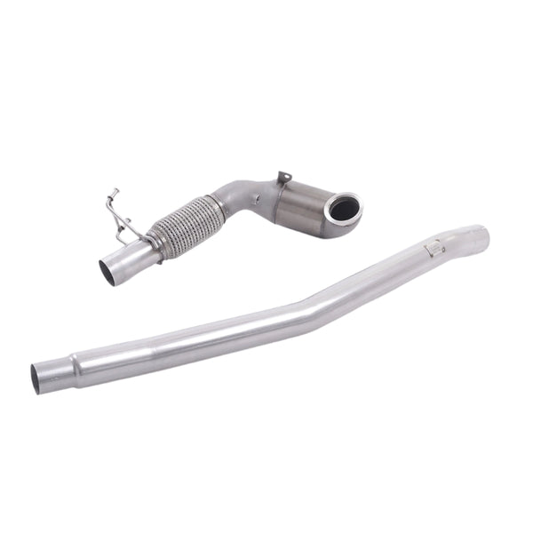 Volkswagen Golf Mk7.5 R Estate / Variant 2.0 TSI 310PS (Non-GPF Equipped Models Only) 2018-2019 Cast Downpipe with Race Cat Exhaust - Fits with OE System Volkswagen Golf Mk7.5 R Estate / Variant 2.0 TSI 310PS (Non-GPF Equipped Models Only) 2018-2019 Cast Downpipe with Race Cat Exhaust - Fits with OE System