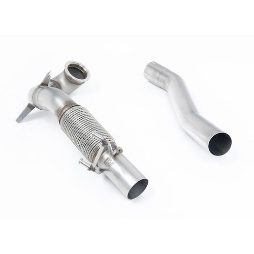 Volkswagen Golf MK7.5 GTi (Performance Pack Models & Non OPF/GPF Equipped Models Only) 2017-2018 Large-bore Downpipe and De-cat Exhaust - Fits with Milltek System