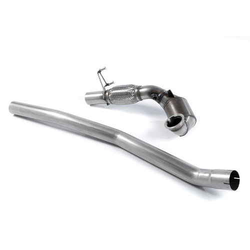 Volkswagen Golf MK7.5 GTi (Performance Pack Models & Non OPF/GPF Equipped Models Only) 2017-2018 Large Bore Downpipe and Hi-Flow Sports Cat Exhaust - Fits with Milltek System