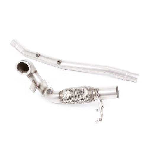 Volkswagen Golf Mk7.5 R 2.0 TSI 300PS (GPF Equipped Models Only) - 76mm & EC Approved Systems 2019-2020 Large-bore Downpipe and De-cat Exhaust - Fits with OE System