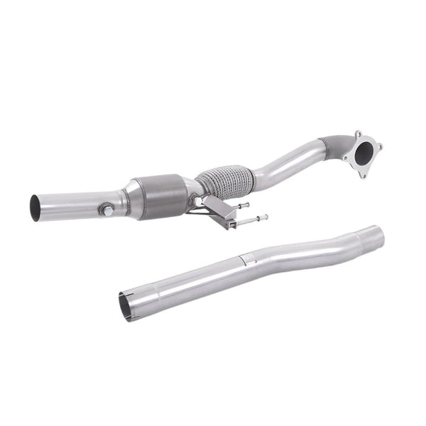 Volkswagen Golf Mk6 R 2.0 TFSI 270PS 2009-2013 Cast Downpipe with HJS High Flow Sports Cat Exhaust Volkswagen Golf Mk6 R 2.0 TFSI 270PS 2009-2013 Cast Downpipe with HJS High Flow Sports Cat Exhaust