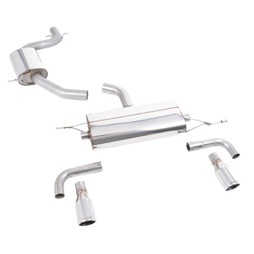 Volkswagen Golf Mk6 GTi 2.0 TSI 210PS 2009-2013 Cat-back Exhaust - Resonated