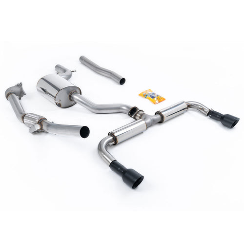 Volkswagen Golf Mk6 GTi 2.0 TSI 210PS 2009-2013 Turbo-back excluding Hi-Flow Sports Cat Exhaust - Black Trims