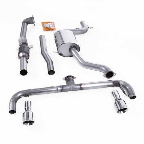 Volkswagen Golf Mk6 GTi 2.0 TSI 210PS 2009-2013 Turbo-back including Hi-Flow Sports Cat Exhaust