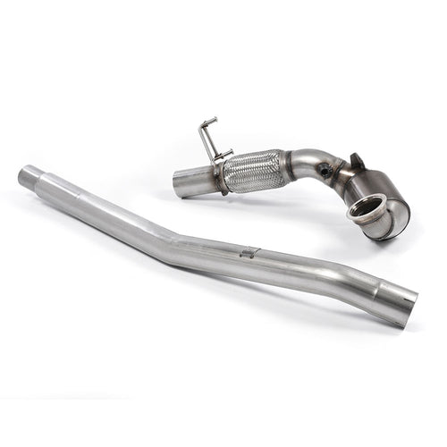 Volkswagen Golf MK7.5 GTi (Non Performance Pack Models & Non-GPF Equipped Models Only) 2017-2018 Large Bore Downpipe and Hi-Flow Sports Cat Exhaust - Fits with OE System