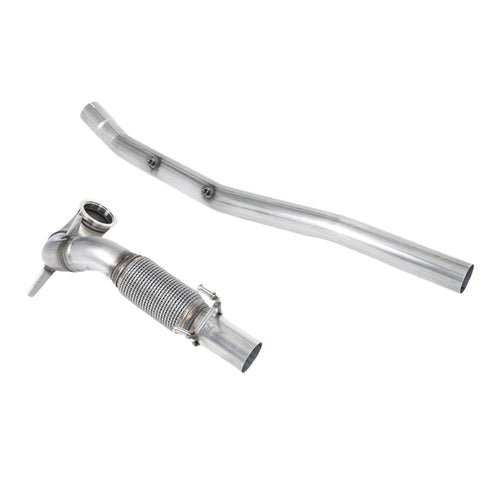 Volkswagen Golf Mk7.5 R Estate / Variant 2.0 TSI 300PS (GPF Equipped Models Only) 2019-2020 Large-bore Downpipe and De-cat Exhaust - Fits with Milltek System