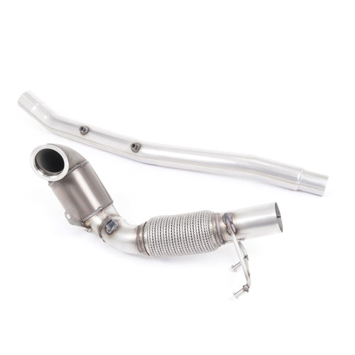 Volkswagen Golf Mk7.5 R 2.0 TSI 300PS (GPF Equipped Models Only) - 76mm & EC Approved Systems 2019-2020 Large Bore Downpipe and Hi-Flow Sports Cat Exhaust