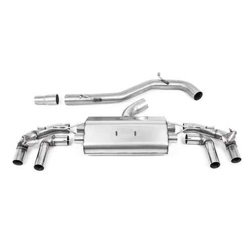 Volkswagen Golf Mk8 R 2.0 TSI 320PS (GPF Equipped Models Only) 2021-2023 Particulate Filter-back Exhaust