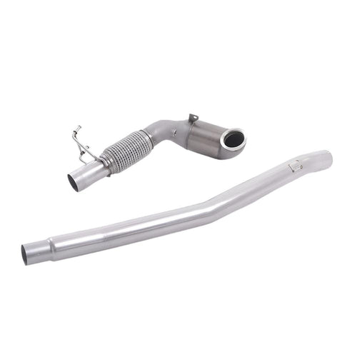 Volkswagen Golf Mk7.5 R 2.0 TSI 310PS (Non-GPF Equipped Models Only) - 76mm & EC Approved Systems 2017-2021 Large Bore Downpipe and Hi-Flow Sports Cat Exhaust - Fits with OE System