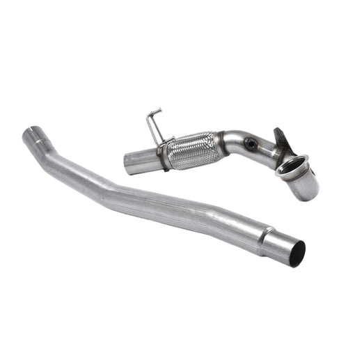 Volkswagen Jetta Mk7 (MQB) GLi 2.0T 2019-2023 Large-bore Downpipe and De-cat Exhaust - Fits with OE System