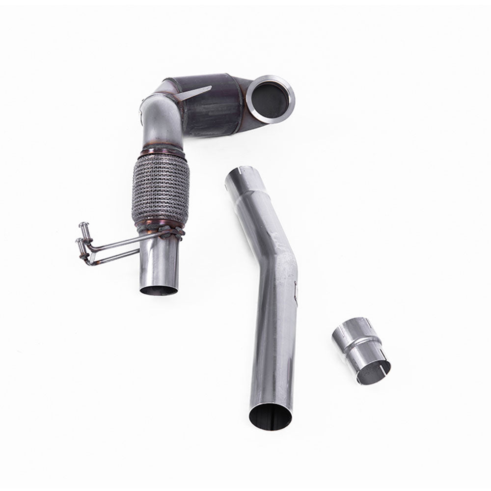 Volkswagen Polo GTI 2.0 TSI (AW 5 Door) Non GPF/OPF Models 2018-2019 Cast Downpipe with Race Cat Exhaust Volkswagen Polo GTI 2.0 TSI (AW 5 Door) Non GPF/OPF Models 2018-2019 Cast Downpipe with Race Cat Exhaust