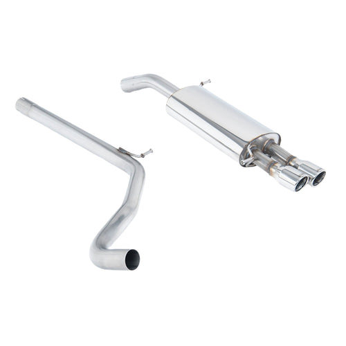 Volkswagen Polo GTi 1.8T 2006-2010 Cat-back Exhaust - Non-Resonated