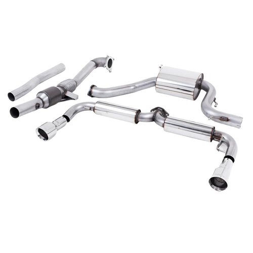 Volkswagen Scirocco R 2009-2016 Turbo-back including Hi-Flow Sports Cat Exhaust - 3"