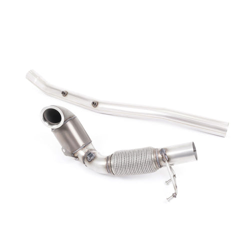 Volkswagen T-Roc R 2.0TSI 300ps (with OPF/GPF) 2019-2023 Large Bore Downpipe and Hi-Flow Sports Cat Exhaust - Race Cat - Fits with Milltek System