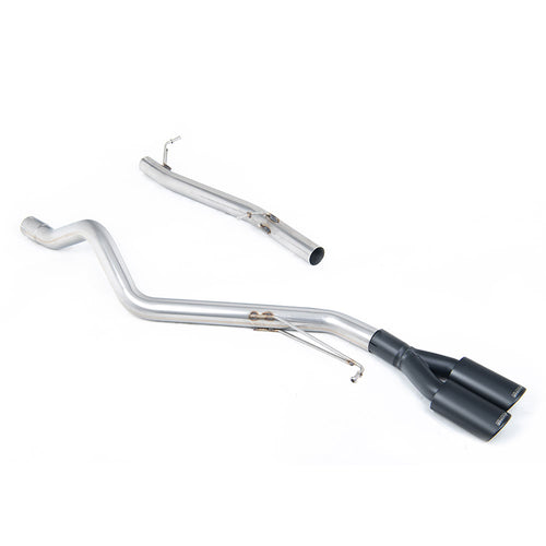 Volkswagen Transporter \ Caravelle T6.1 SWB 199PS 2.0TDI 2wd & 4MOTION 2019-2023 Particulate Filter-back Exhaust - Non-Resonated Cerakote Black