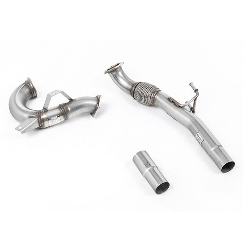 Volkswagen Up! 1.0TSI 90PS (3 & 5 Door) 2016-2023 Large-bore Downpipe and De-cat Exhaust - Fits with Milltek System