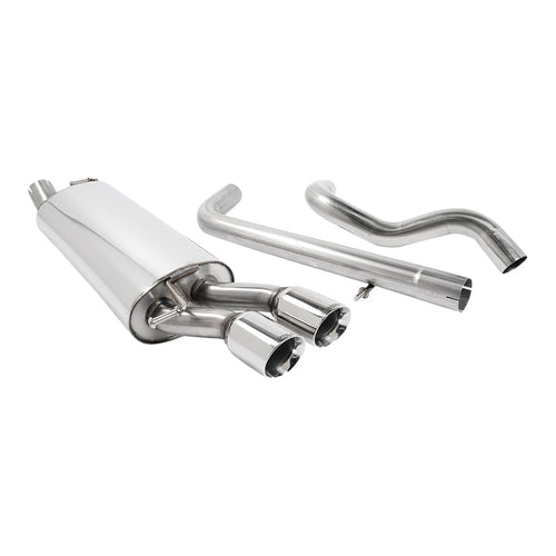 Volkswagen Golf Mk4 GTI 1.8T 1998-2004 Cat-back Exhaust - Non-Resonated (requires 4-motion rear valance)
