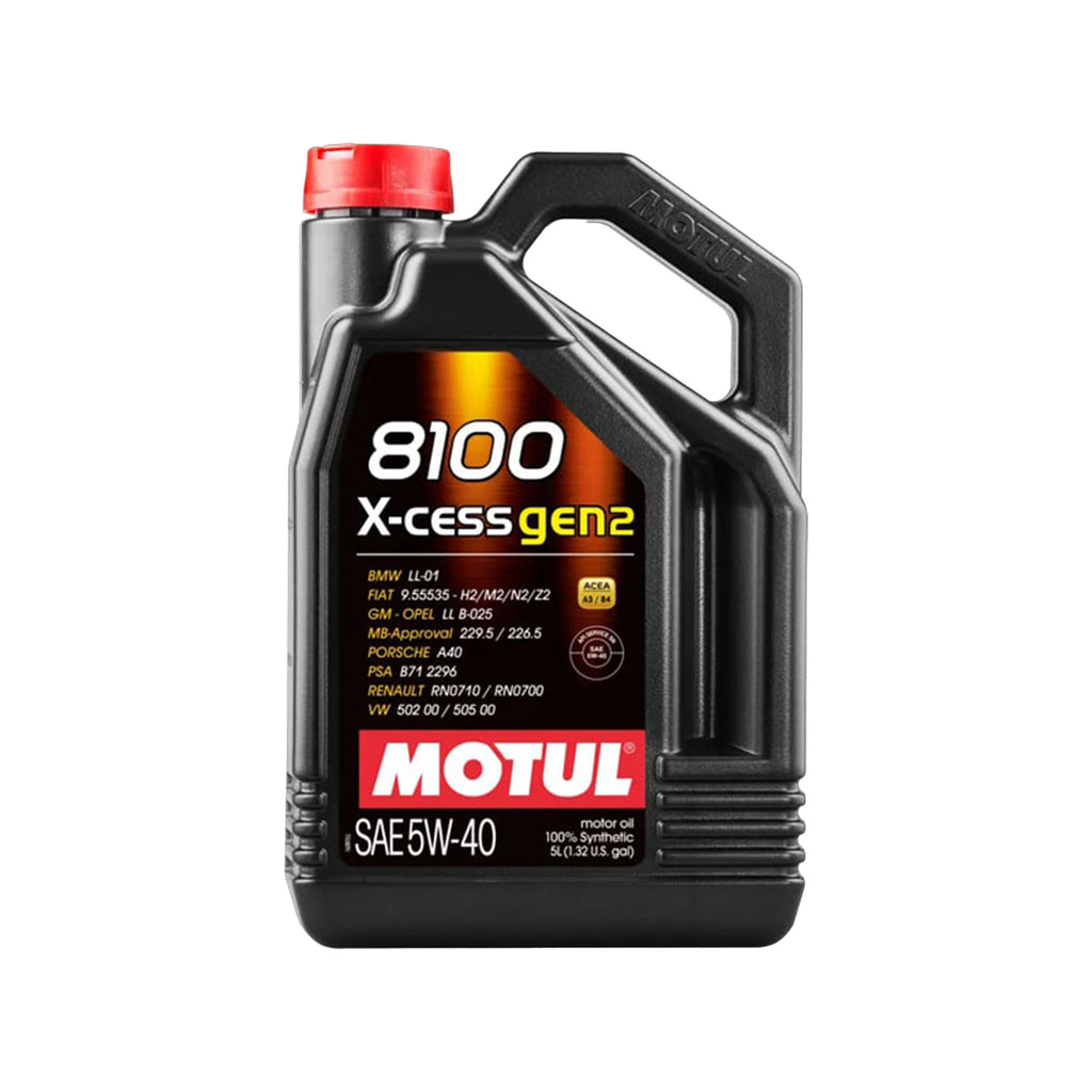 MOTUL 8100 X-CESS GEN2 5W-40 ENGINE OIL