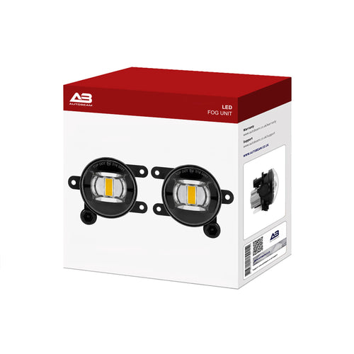 Ford Ranger T9 yellow fog lights,  Ford Focus MK4 colour change fog lights, Ford Puma MK2 yellow fog lights