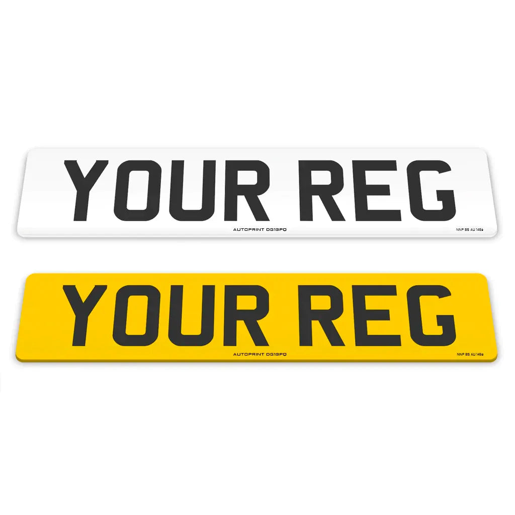 Registration Plate | Standard