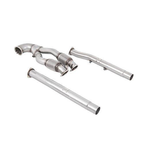 Audi TT Mk3 TTRS 2.5TFSI Quattro (OPF/GPF Models) 2019-2023 Large-bore Downpipe and De-cat Exhaust