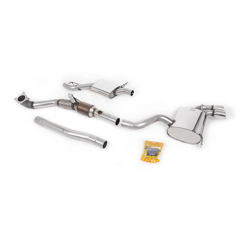 Audi S3 2.0 T quattro 3-Door 8P 2006-2012 Turbo-back including Hi-Flow Sports Cat Exhaust