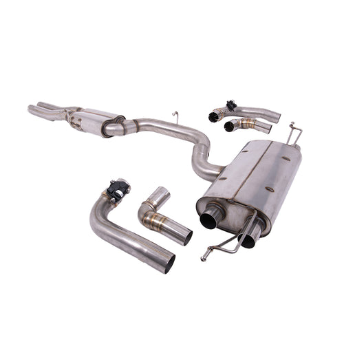 Audi RS3 Sportback 400PS (8Y MQB EVO) - OPF/GPF Models 2021-2023 Particulate Filter-back Exhaust - 80mm Resonated