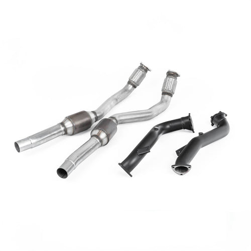 Audi RS6 C7 4.0 TFSI biturbo quattro inc Performance Edition 2013-2018 Large Bore Downpipes and Hi-Flow Sports Cats Exhaust