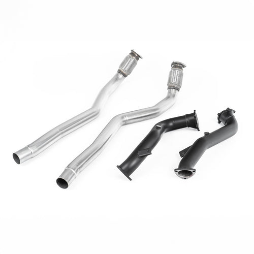 Audi RS6 C7 4.0 TFSI Bi-Turbo Quattro inc Performance Edition 2013-2018 Large-bore Downpipes and Cat Bypass Pipes Exhaust