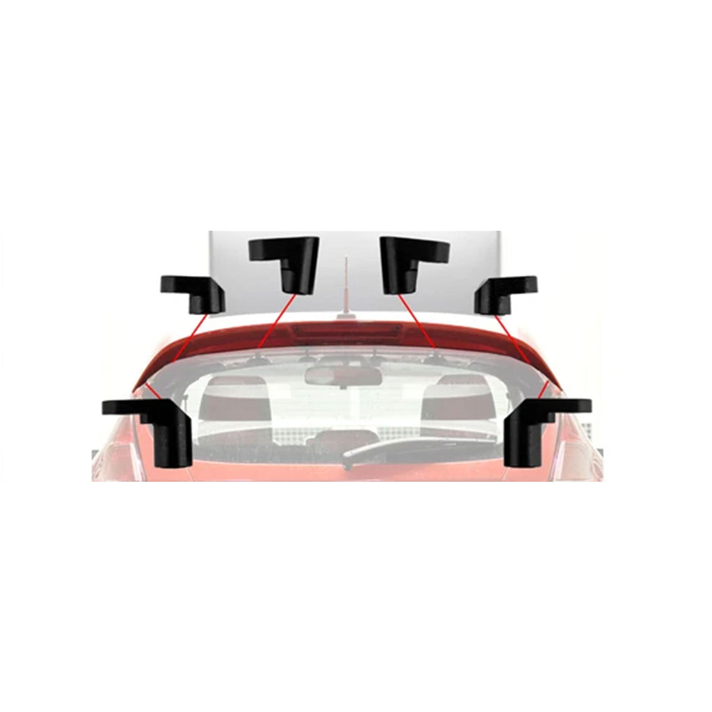 For 13-18 Ford Focus ST ANODIZED BLACK JDM Rear Wing Spoiler Riser For 13-18 Ford Focus ST ANODIZED BLACK JDM Rear Wing Spoiler Riser