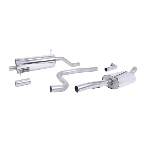 Ford Fiesta Mk8 1.0T EcoBoost ST-Line 3 & 5 Door (Non-OPF/GPF Models Only) 2017-2019 Cat-back Exhaust