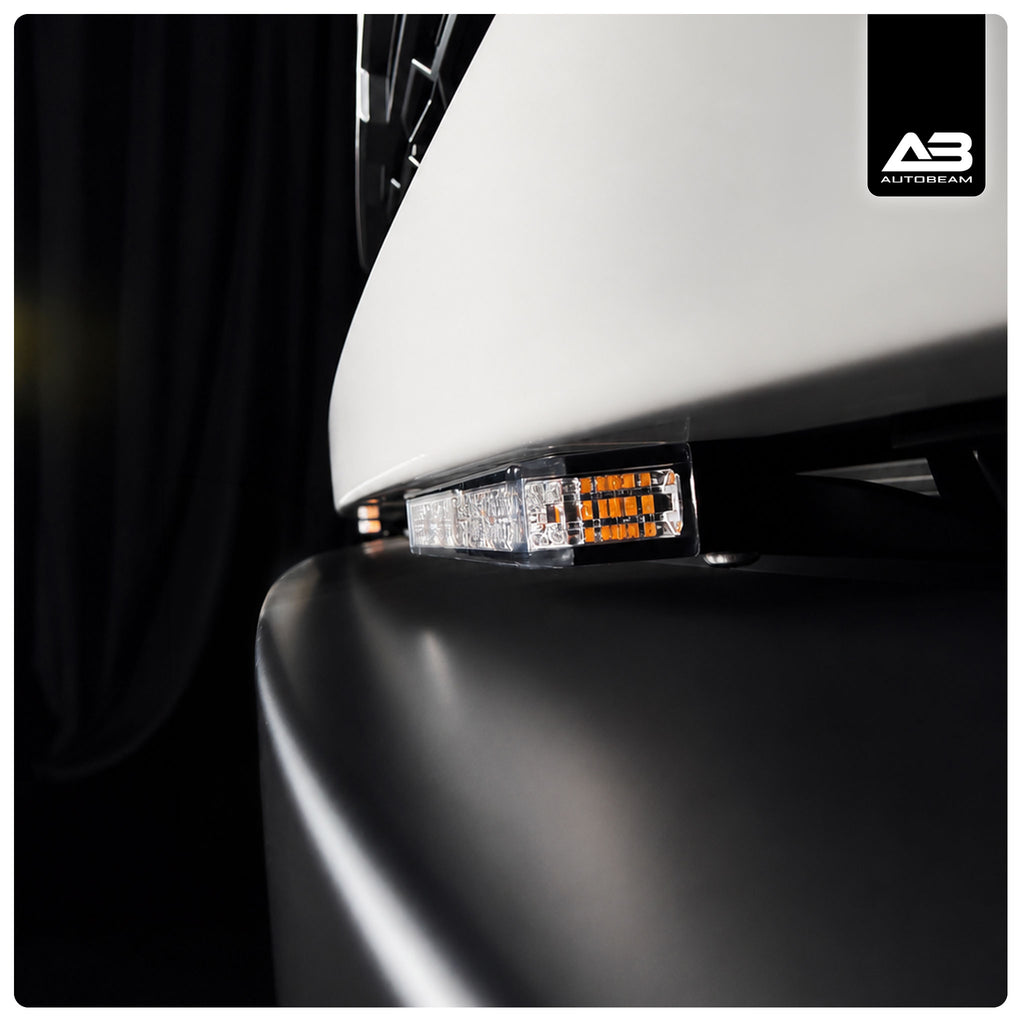 LED Marker | Nova Series | 180º Amber Strobe