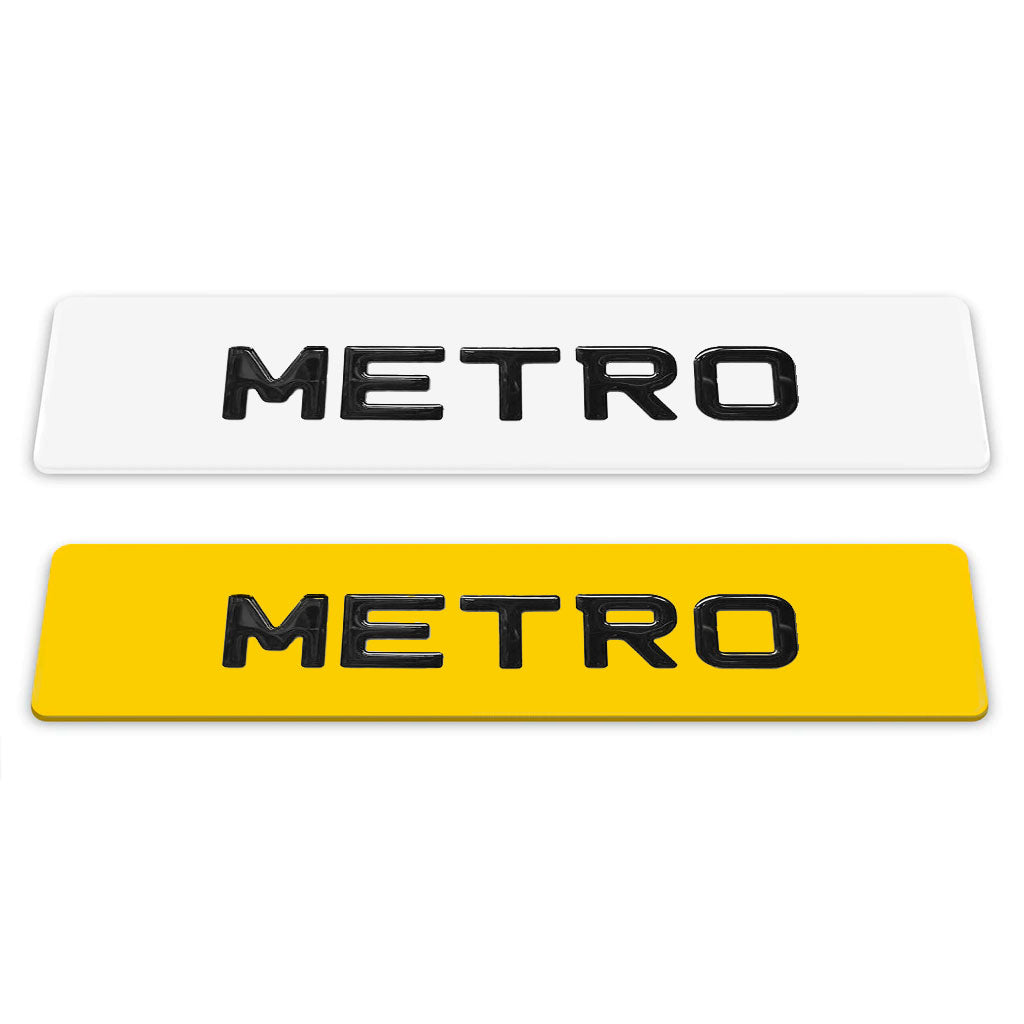 3D Gel Metro | Show Plate