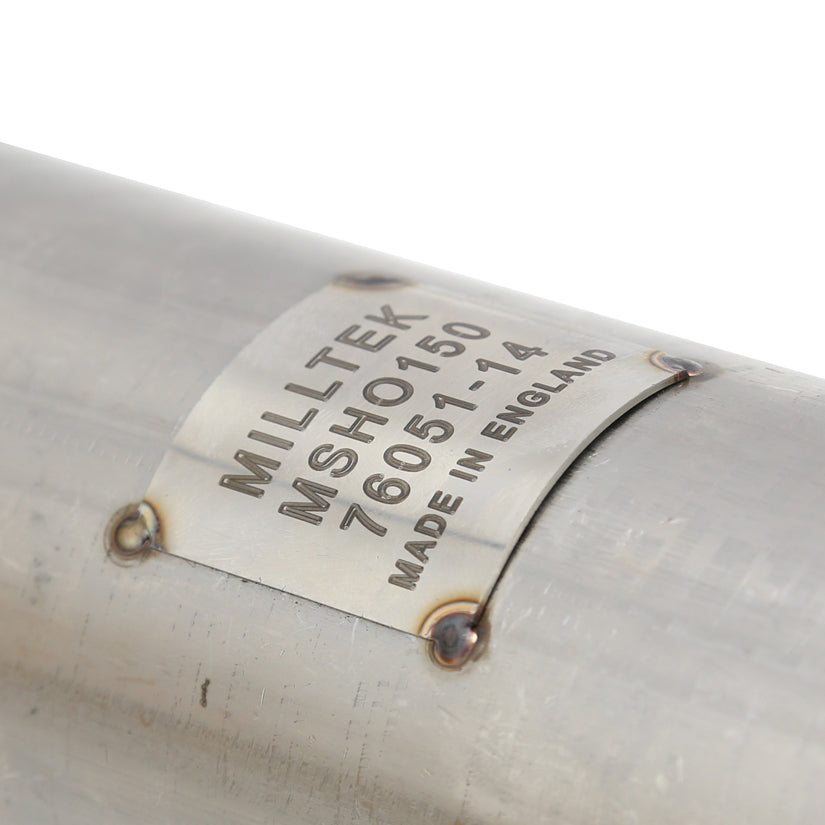 Tegiwa x Milltek Sport Catback Race Exhaust System 3" / 76mm Honda Civic Type R FN2 07-11 - Decat