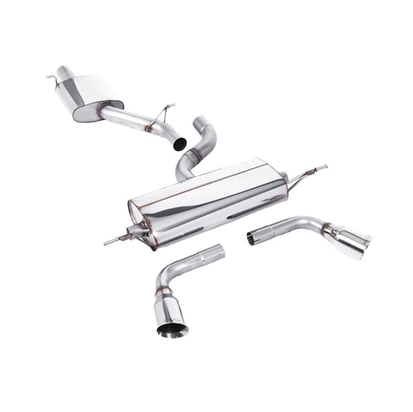 Audi TT Mk2 3.2 Quattro 2006-2010 Cat-back Exhaust - Resonated Audi TT Mk2 3.2 Quattro 2006-2010 Cat-back Exhaust - Resonated