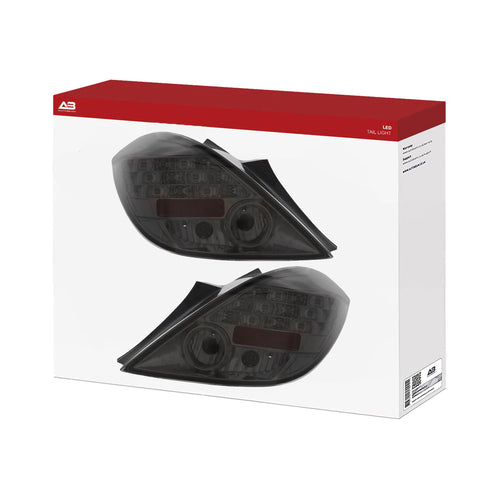 LED Tail lights | Smoked | Vauxhall Corsa D