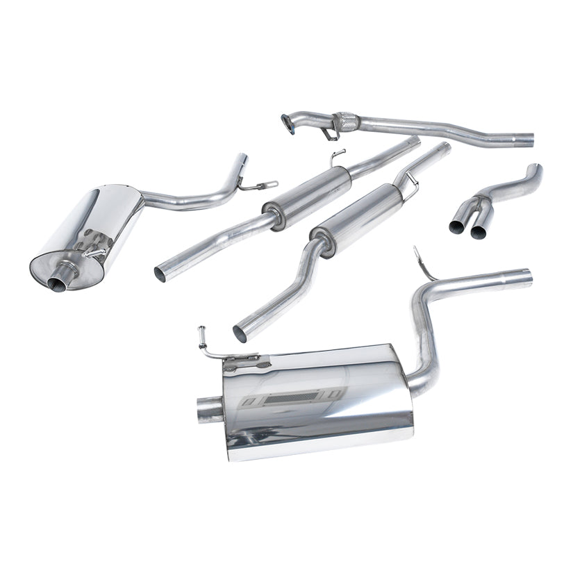 Audi A4 1.8T B6 quattro Saloon - Avant 163BHP (5 speed) 2001-2005 Cat-back Exhaust