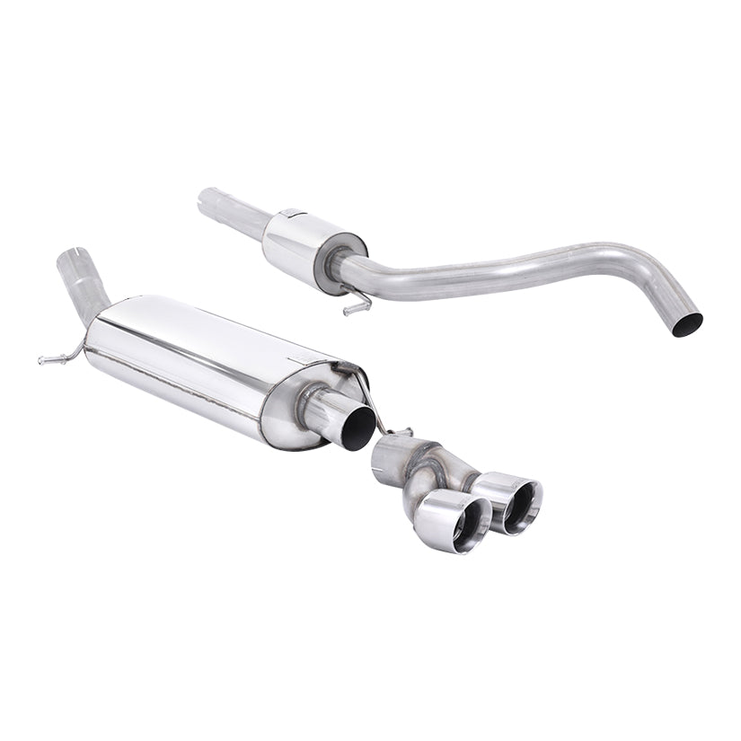Audi A1 1.4 TFSI S line 185PS S tronic 2010-2015 Cat-back Exhaust Audi A1 1.4 TFSI S line 185PS S tronic 2010-2015 Cat-back Exhaust