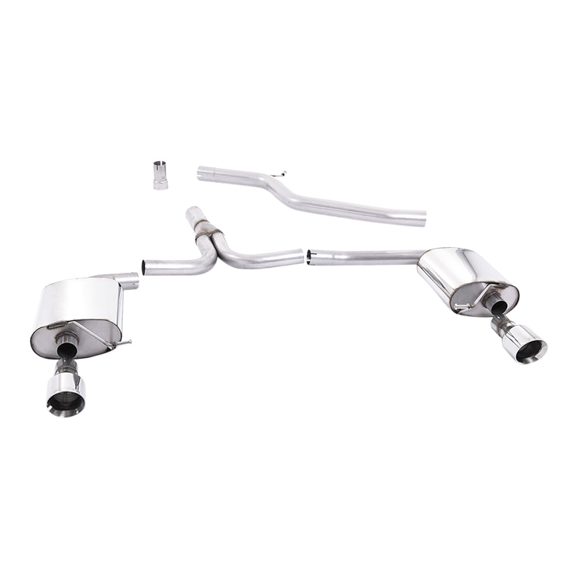 Audi A4 2.0 TDi B8 177PS Quattro Saloon and Avant 2009-2011 Cat-back Exhaust