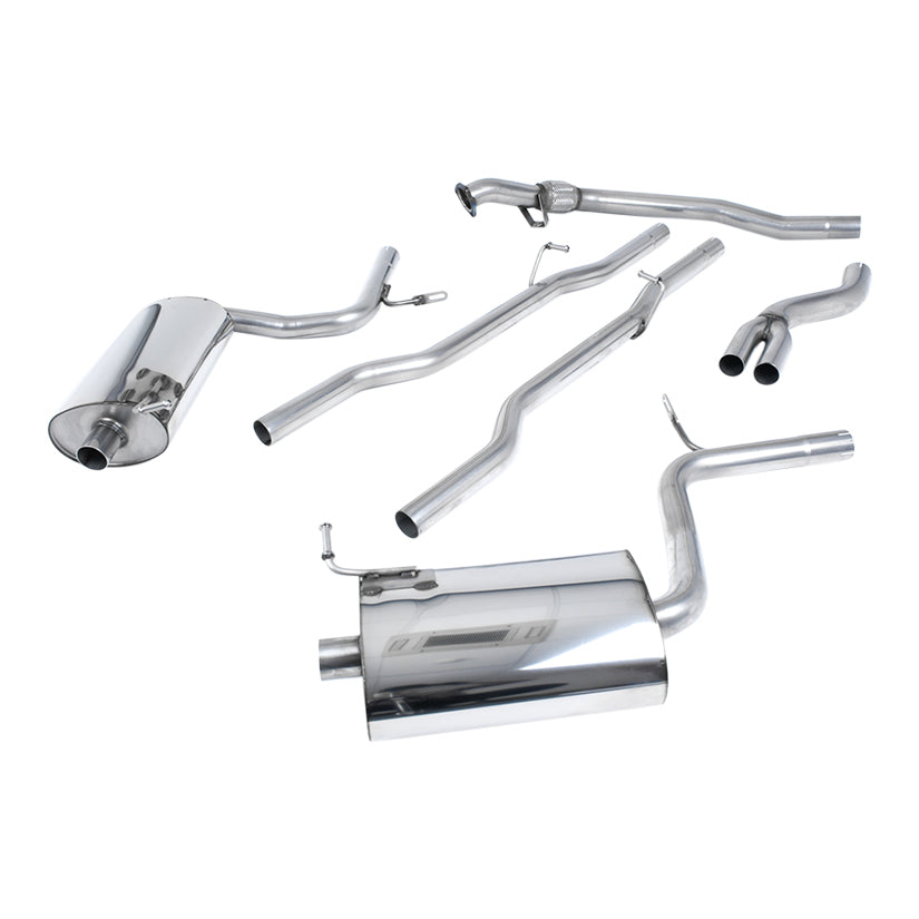 Audi A4 1.8T B6 quattro Saloon - Avant 163BHP (5 speed) 2001-2005 Cat-back Exhaust