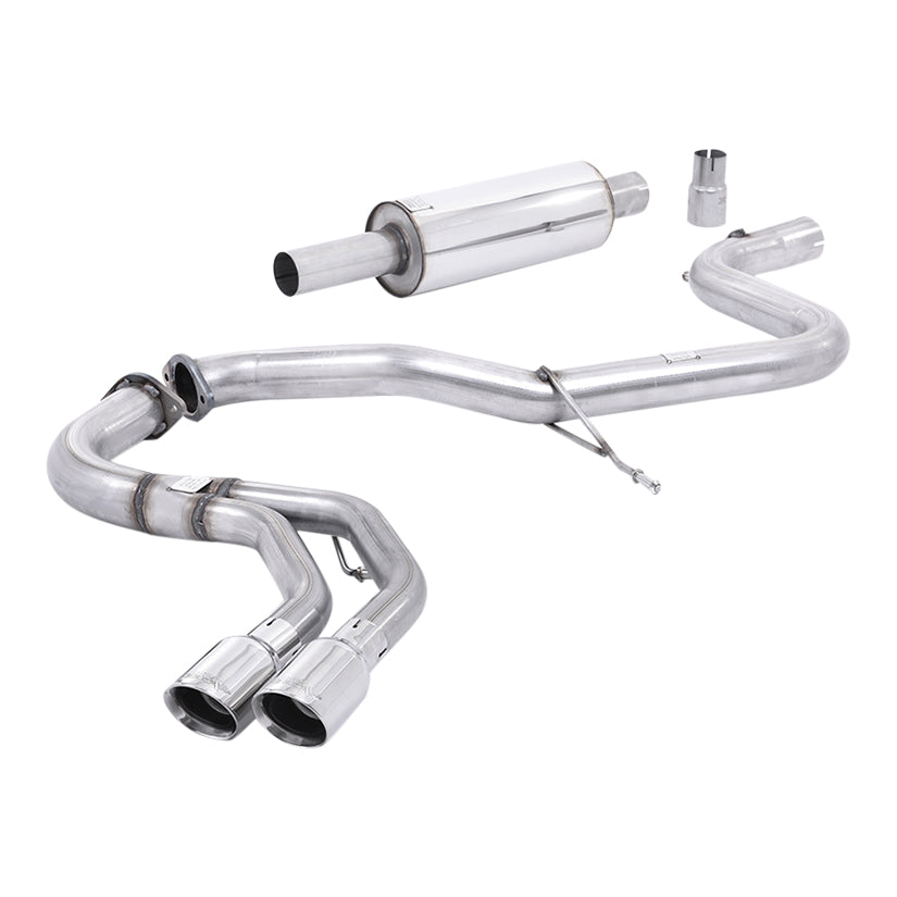 Audi A3 2.0 TDI 184PS MQB 2WD (3 Door & Sportback Models) 2013-2020 Cat-back Exhaust