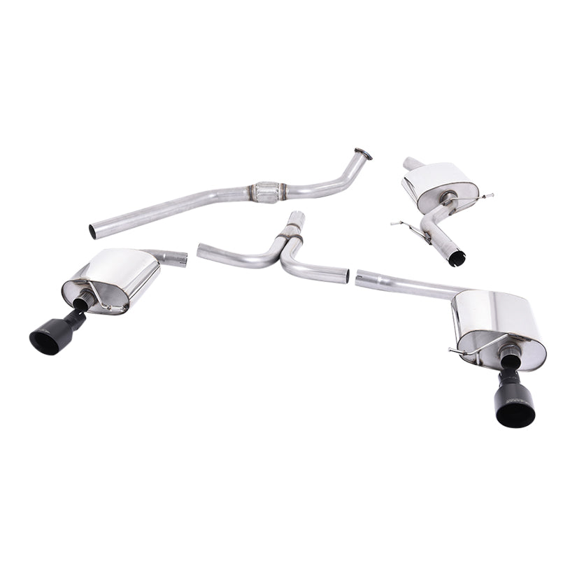 Audi A5 Sportback 2.0 TFSI 2WD and Quattro Multitronic / S Tronic 2009-2012 Cat-back Exhaust