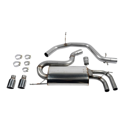 Audi A3 2.0 TFSI 2WD 3 door 2003-2012 Cat-back Exhaust