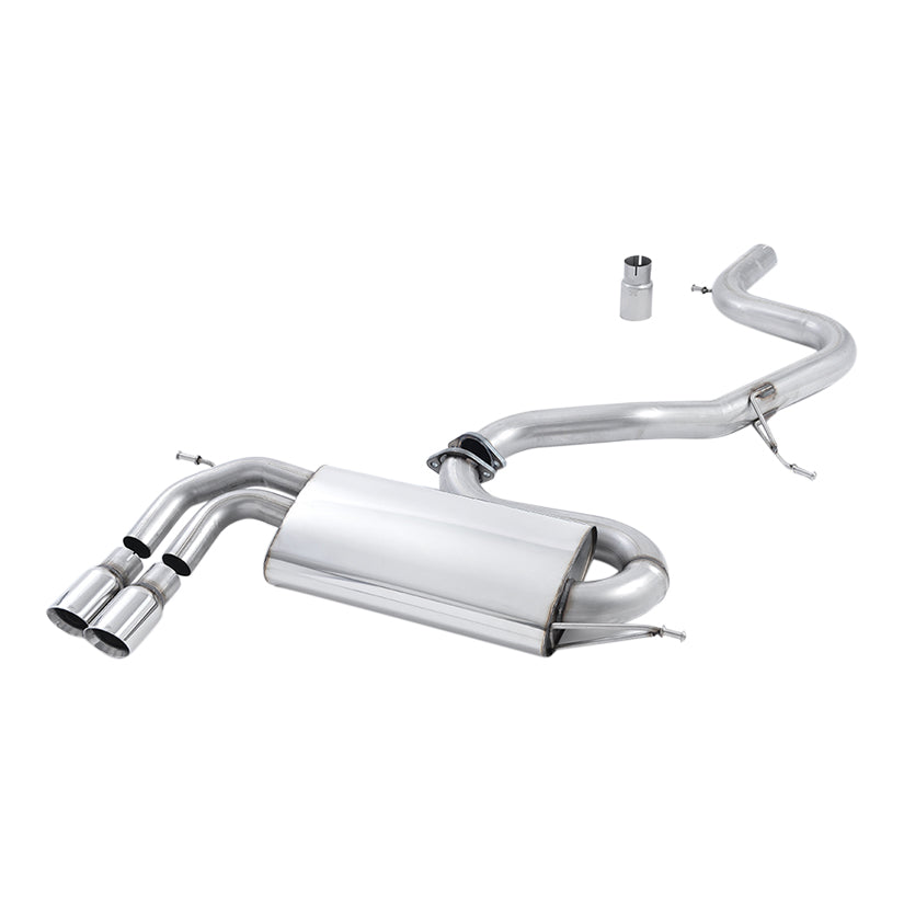 Audi A3 2.0 TFSI 2WD 3 door 2003-2012 Cat-back Exhaust